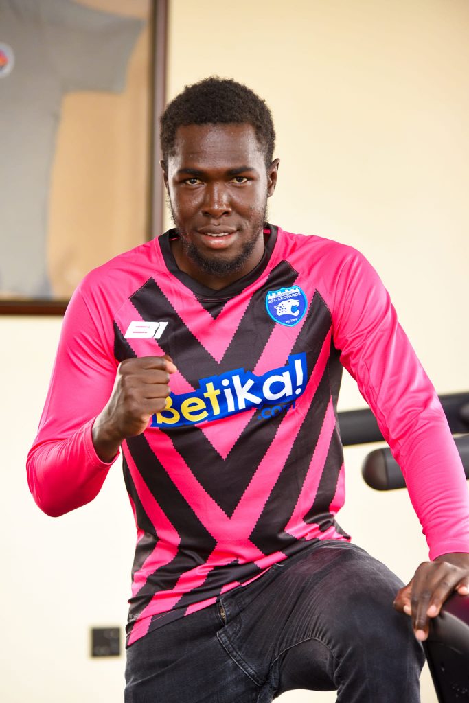 AFC Leopards's goalkeeper's kit.