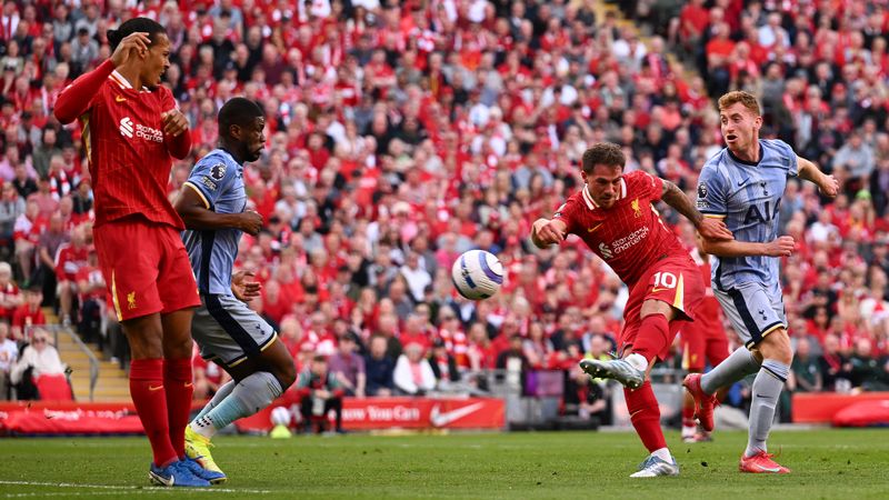 Red Fury: Liverpool Crush Spurs 5-1 to Claim Historic 20th Premier League Crown