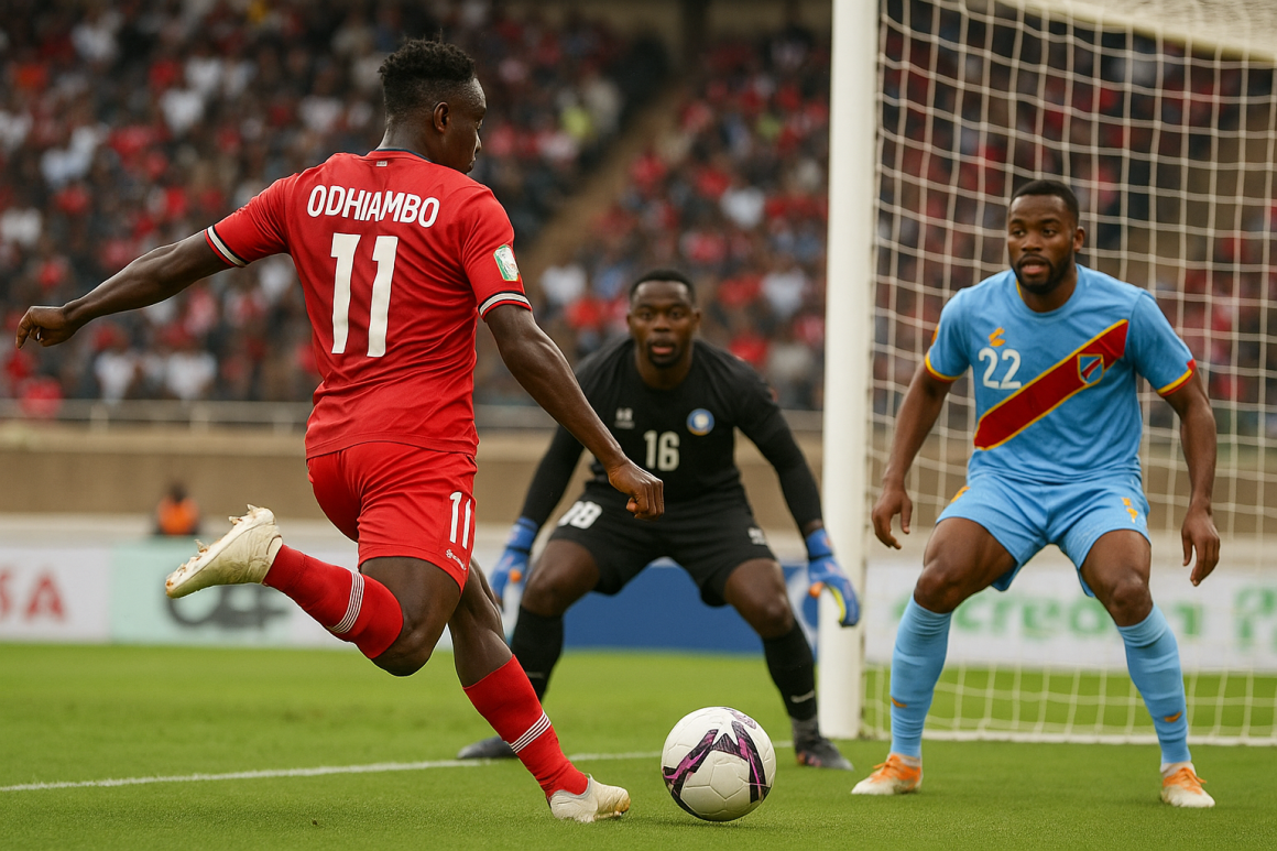 Kenya Edges DR Congo 1-0 in Sparsely Attended CHAN Clash
