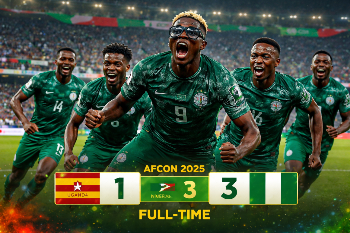Nigeria Cruise Past Uganda to Seal Second Straight AFCON 2025 Victory