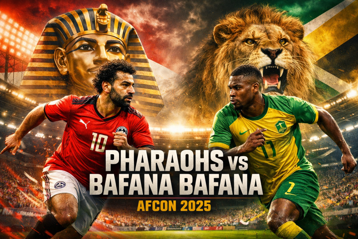 Clash of Titans: Egypt’s Pharaohs Lock Horns with South Africa’s Resurgent Bafana Bafana | AFCON 2025 Preview