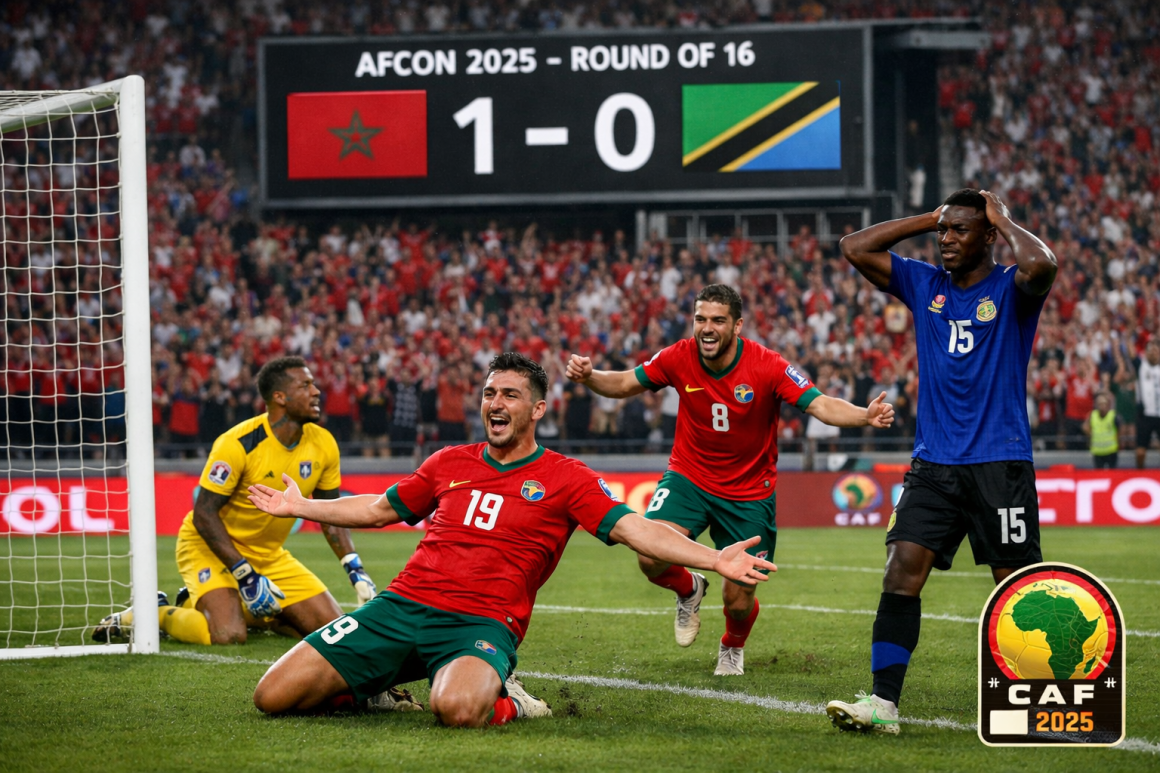 Morocco Edge Tanzania 1–0 to End East Africans’ Campaign