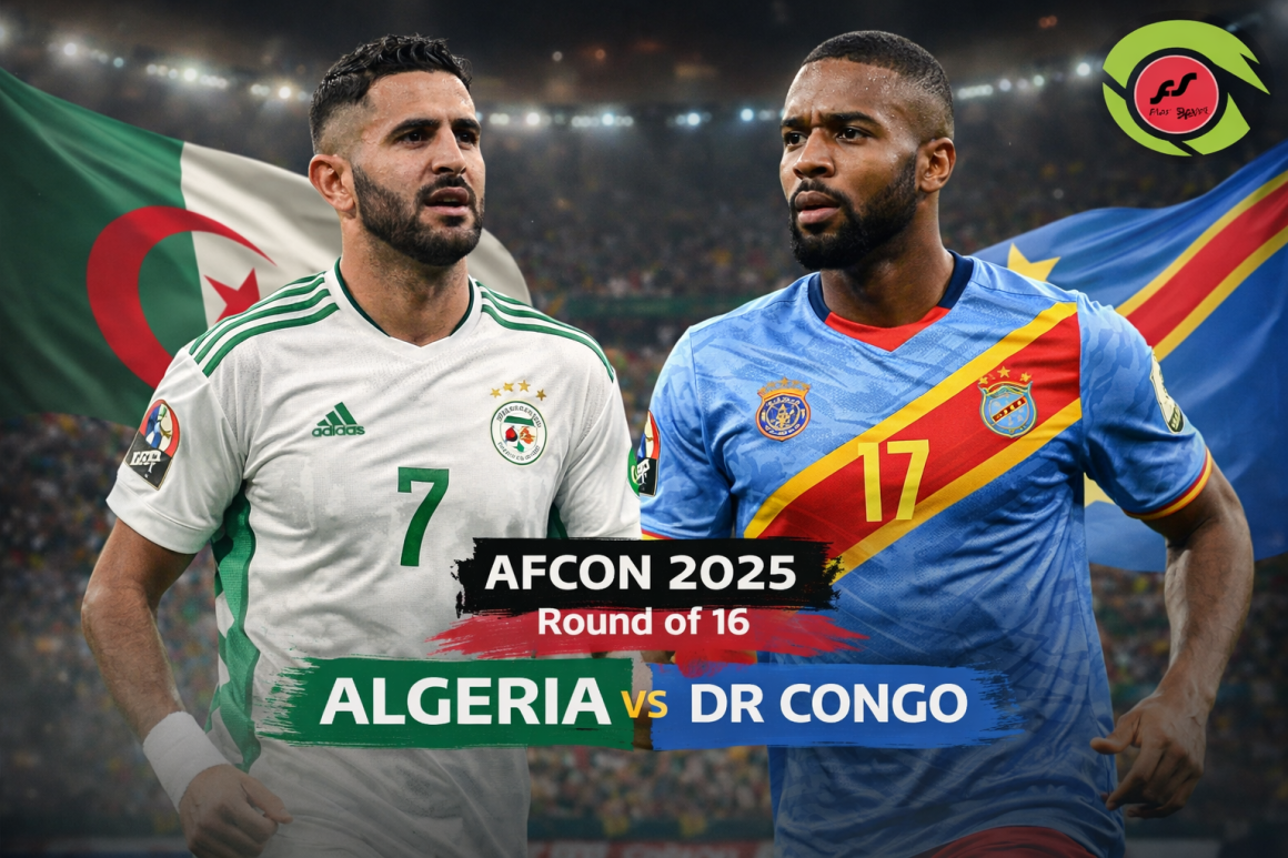 Desert Storm Meets Leopard Power: Algeria and DR Congo Clash in AFCON 2025 Round of 16